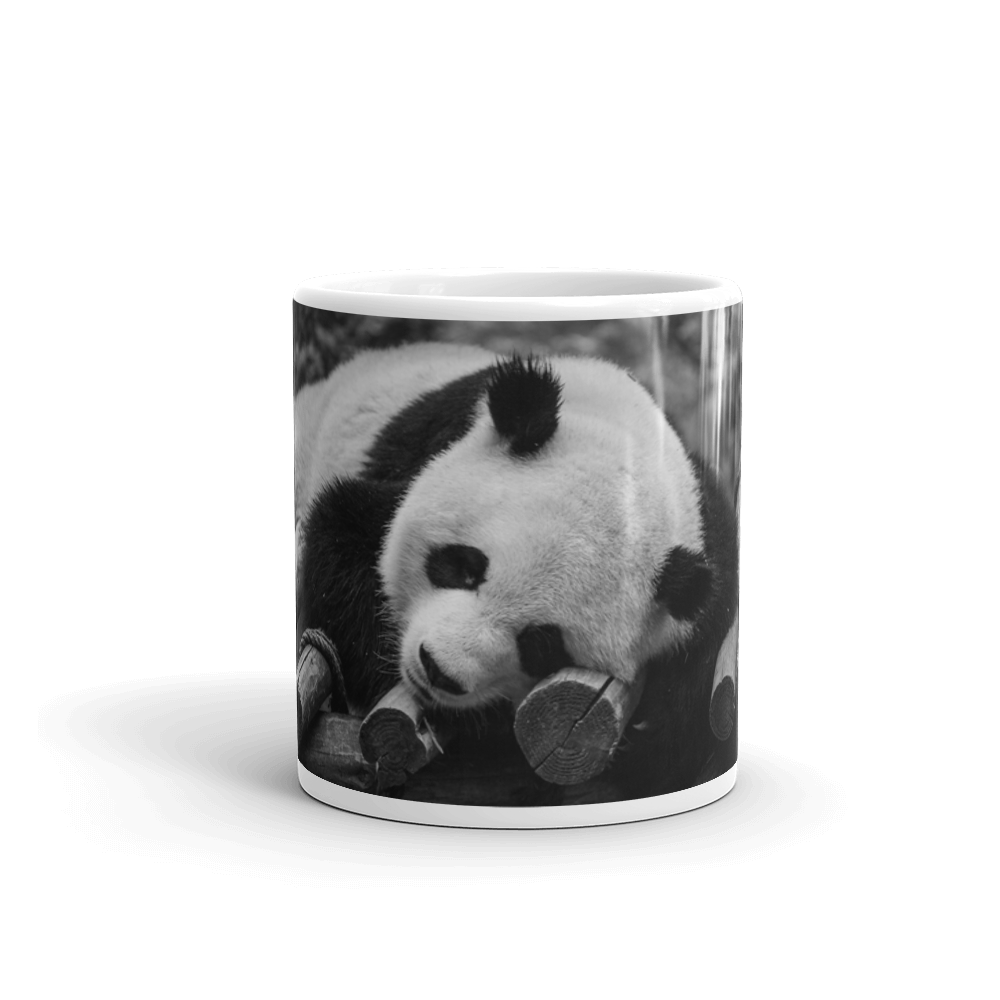 Panda Love Mug 11oz Printful Home Decor - Tracy McCrackin Photography