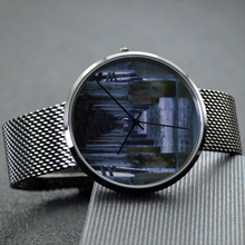 Load image into Gallery viewer, Newport Pier - Waterproof Quartz With Stainless Steel Band Watch Printy6 Lifestyle - Tracy McCrackin Photography