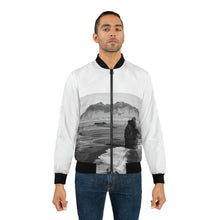 Load image into Gallery viewer, Iceland&#39;s Black Beach Bomber Jacket