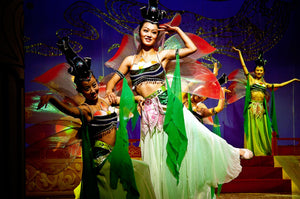 Beautiful Dancer in China 5 x 7 / Colored Tracy McCrackin Photography - Tracy McCrackin Photography
