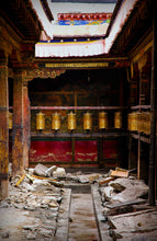 Load image into Gallery viewer, Tibetan Monastery Prayer Wheel 5 x 7 / Colored Tracy McCrackin Photography GiclŽe - Tracy McCrackin Photography