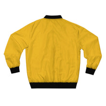 Load image into Gallery viewer, California Rock Star Graffiti Bomber Jacket (Yellow)