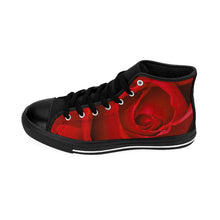 Load image into Gallery viewer, Custom Rose Women&#39;s High-top Sneakers