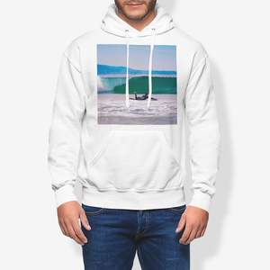 California Surf Men's Pullover Hoodie Printy6 Men's Hoodies - Tracy McCrackin Photography