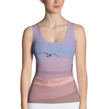 Load image into Gallery viewer, Relaxing Coastal View Tank Top Printful Clothing - Tracy McCrackin Photography