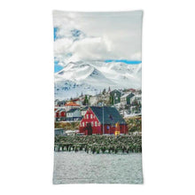 Load image into Gallery viewer, Iceland Harbor Face Mask/Neck Gaiter Tracy McCrackin Photography Clothing - Tracy McCrackin Photography