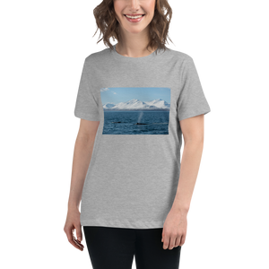 Whales in the Arctic Women's Relaxed T-Shirt Printful Clothing - Tracy McCrackin Photography