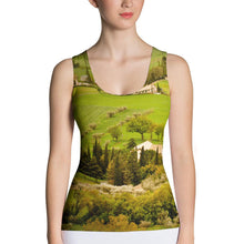 Load image into Gallery viewer, Italian Gardens Tank Top Printful Clothing - Tracy McCrackin Photography
