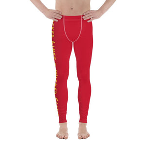 Wicked Lines Men's Leggings (Red) Tracy McCrackin Photography Clothing - Tracy McCrackin Photography