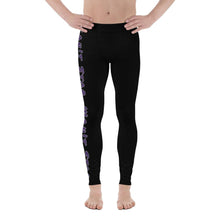 Load image into Gallery viewer, Can&#39;t Stop Men&#39;s Workout Leggings (Black) Tracy McCrackin Photography Clothing - Tracy McCrackin Photography
