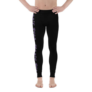 Can't Stop Men's Workout Leggings (Black) Tracy McCrackin Photography Clothing - Tracy McCrackin Photography