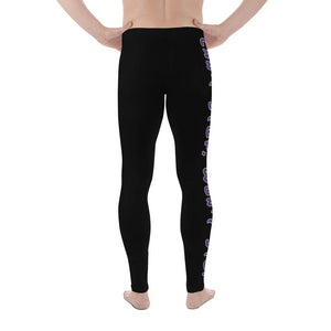 Can't Stop Men's Workout Leggings (Black) Tracy McCrackin Photography Clothing - Tracy McCrackin Photography
