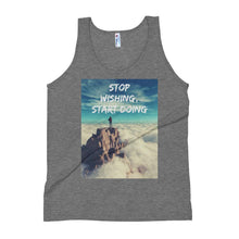 Load image into Gallery viewer, Stop Wishing Start Doing Unisex Tank Top Tracy McCrackin Photography - Tracy McCrackin Photography
