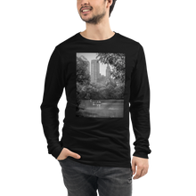 Load image into Gallery viewer, New York Park Crew neck Long Sleeve Tee Printful Clothing - Tracy McCrackin Photography