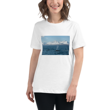 Load image into Gallery viewer, Whales in the Arctic Women&#39;s Relaxed T-Shirt Printful Clothing - Tracy McCrackin Photography