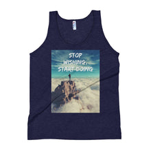 Load image into Gallery viewer, Stop Wishing Start Doing Unisex Tank Top Tracy McCrackin Photography - Tracy McCrackin Photography