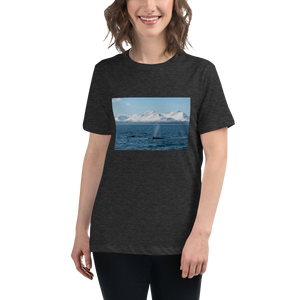 Whales in the Arctic Women's Relaxed T-Shirt Printful Clothing - Tracy McCrackin Photography