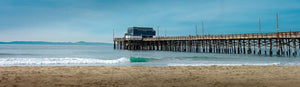 Blissful Views of Newport Beach Coastline 24x6 / Colored Tracy McCrackin Photography GiclŽe - Tracy McCrackin Photography