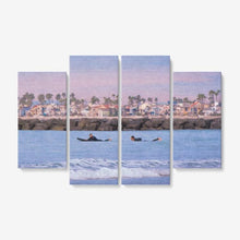 Load image into Gallery viewer, Beach Life - 4 Piece Canvas Wall Art - Framed Ready to Hang 4x12&quot;x32 Printy6 Wall art - Tracy McCrackin Photography