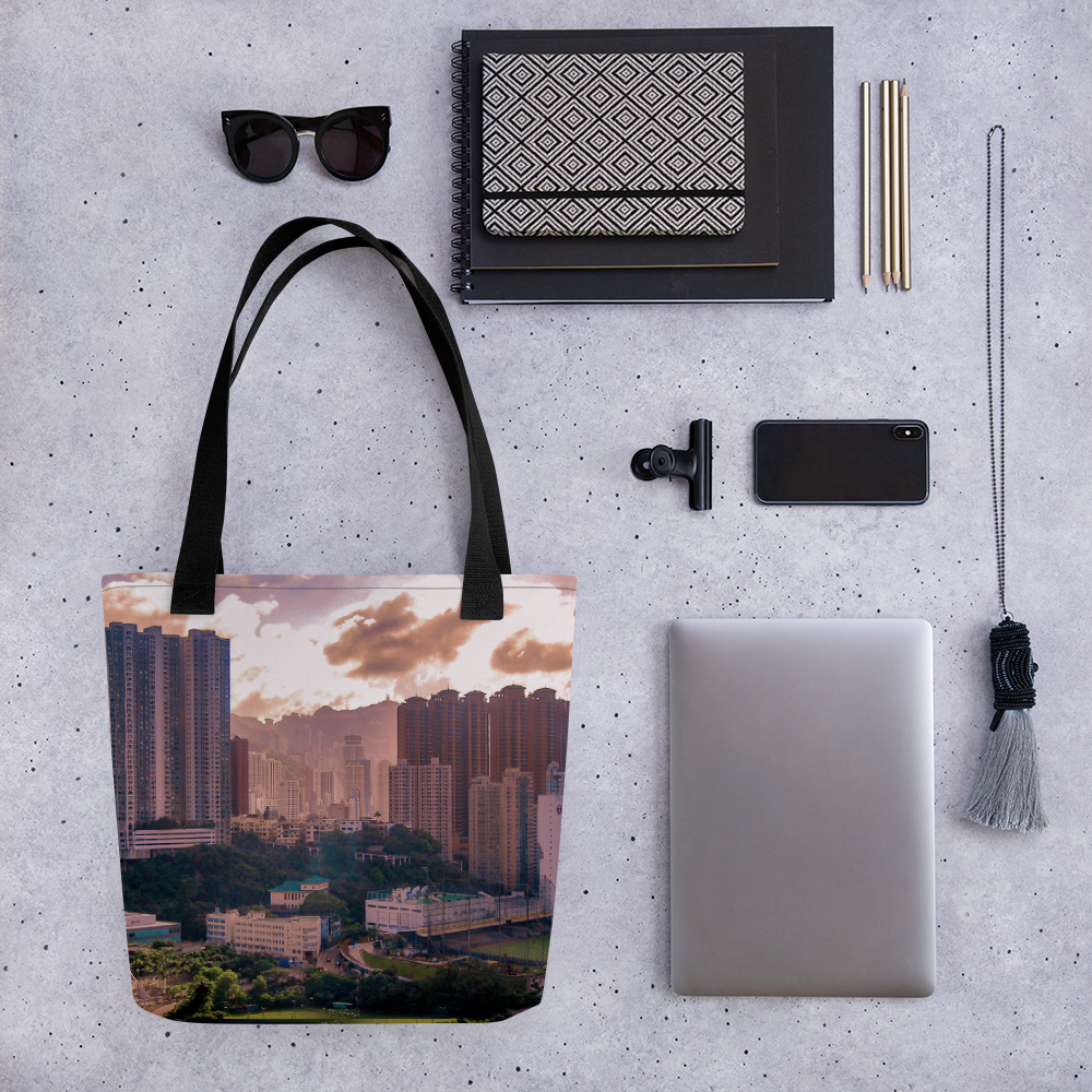 City by Sunset Tote bag Printful Bags - Tracy McCrackin Photography