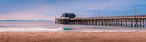 Blissful Views of Newport Beach Coastline 24x6 / Sunset Tracy McCrackin Photography GiclŽe - Tracy McCrackin Photography