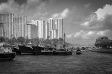 Load image into Gallery viewer, Coastal View of Victoria Harbor 5 x 7 / B&amp;W Tracy McCrackin Photography GiclŽe - Tracy McCrackin Photography
