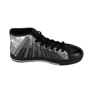 City High-rise Men's High-top Sneakers Printify Clothing - Tracy McCrackin Photography