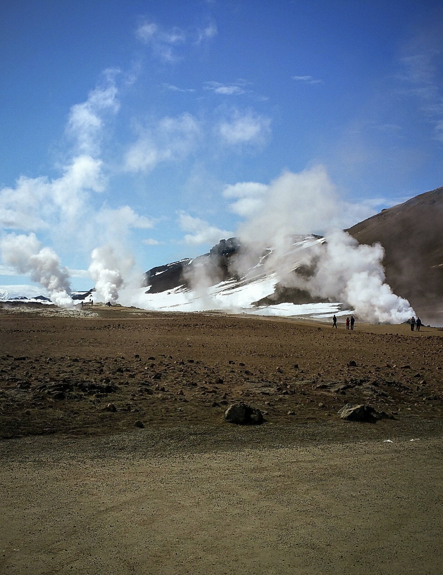 Geyser Steam from Icelandic Volcanoe Tracy McCrackin Photography - Tracy McCrackin Photography