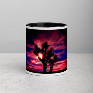 Joshua Tree Mug with Color Inside Tracy McCrackin Photography - Tracy McCrackin Photography