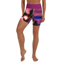 Load image into Gallery viewer, Joshua Tree Colorful Yoga Shorts Tracy McCrackin Photography - Tracy McCrackin Photography