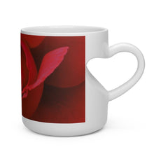 Load image into Gallery viewer, Heart Shape Rose Mug Printify Mug - Tracy McCrackin Photography