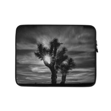 Load image into Gallery viewer, Joshua Tree BW Laptop Sleeve Tracy McCrackin Photography - Tracy McCrackin Photography