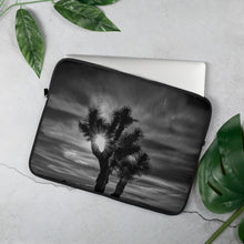 Load image into Gallery viewer, Joshua Tree BW Laptop Sleeve Tracy McCrackin Photography - Tracy McCrackin Photography