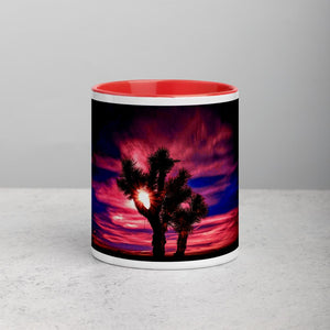 Joshua Tree Mug with Color Inside Tracy McCrackin Photography - Tracy McCrackin Photography