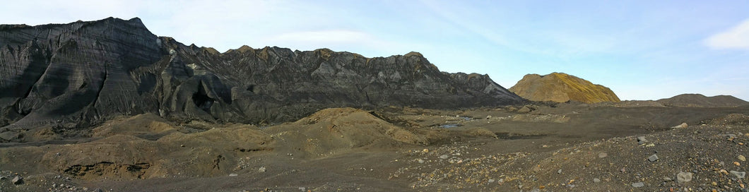 Mars Like Landscape in Iceland Panarama 5 x 7 / Colored Tracy McCrackin Photography GiclŽe - Tracy McCrackin Photography