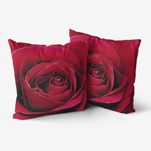 Red Rose Throw Pillow Printy6 Pillows & Covers - Tracy McCrackin Photography