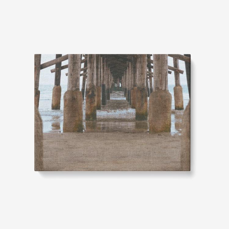 Pier Delight - 1 Piece Canvas Wall Art - Framed Ready to Hang 24