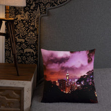 Load image into Gallery viewer, Ruby Nightscape Pillows Printful Home Decor - Tracy McCrackin Photography