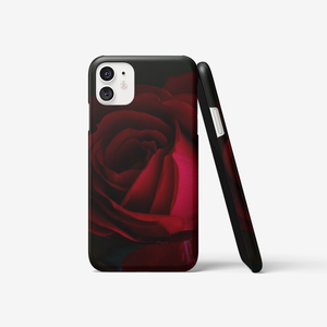 Red Rose Iphone 11 case Printy6 Lifestyle - Tracy McCrackin Photography