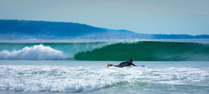 Surf's Up Huntington Beach 24x6 / Colored Tracy McCrackin Photography GiclŽe - Tracy McCrackin Photography