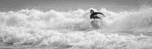 Soul Surfer 24x6 / B&W Tracy McCrackin Photography GiclŽe - Tracy McCrackin Photography