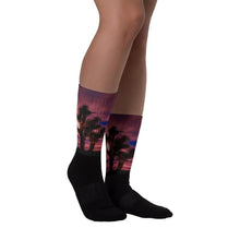 Load image into Gallery viewer, Joshua Tree Moonlit Socks Tracy McCrackin Photography - Tracy McCrackin Photography