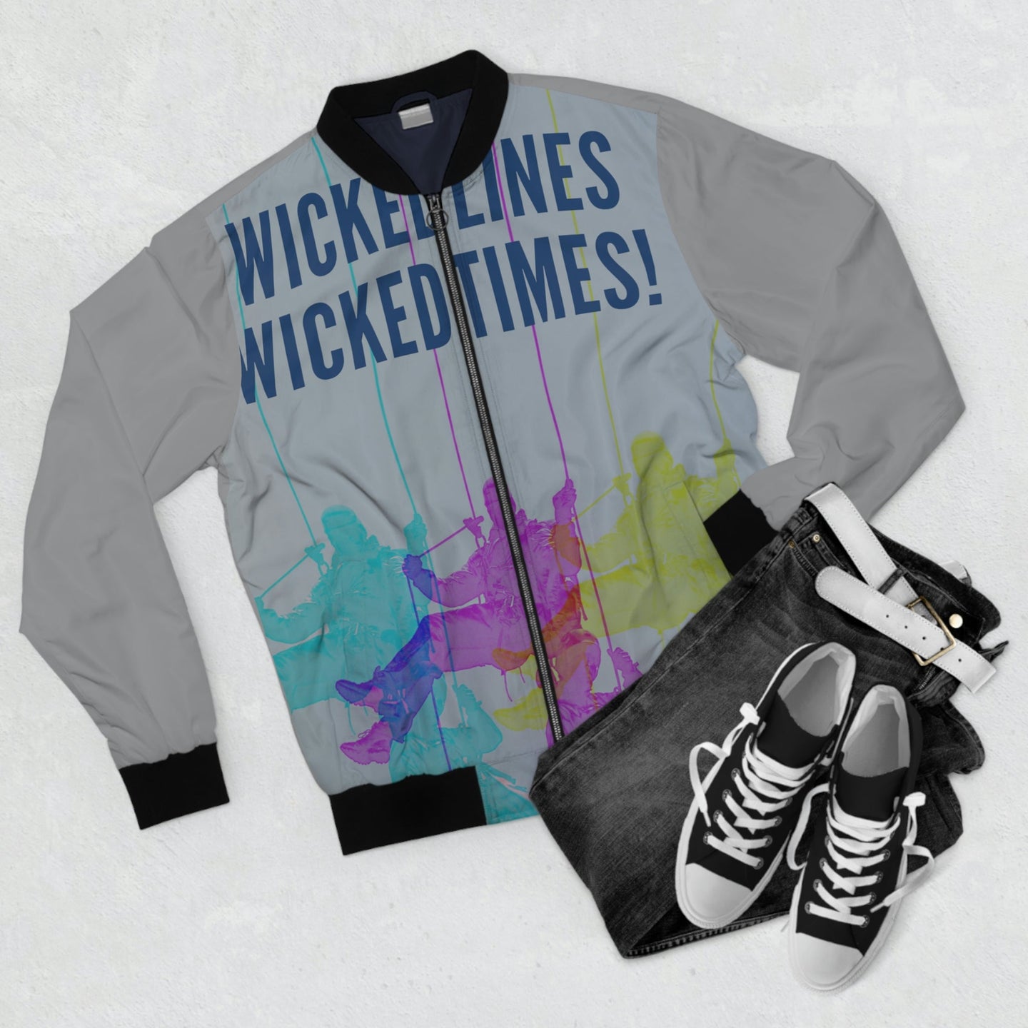 Wicked Times Men's Bomber Jacket