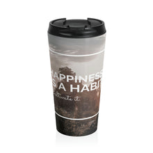 Load image into Gallery viewer, Happiness Stainless Steel Travel Mug