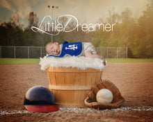Load image into Gallery viewer, Little Dreamer Baseball Tracy McCrackin Photography - Tracy McCrackin Photography