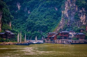 Fest Of Lakes Yangtze River 5 x 7 / Colored Tracy McCrackin Photography - Tracy McCrackin Photography