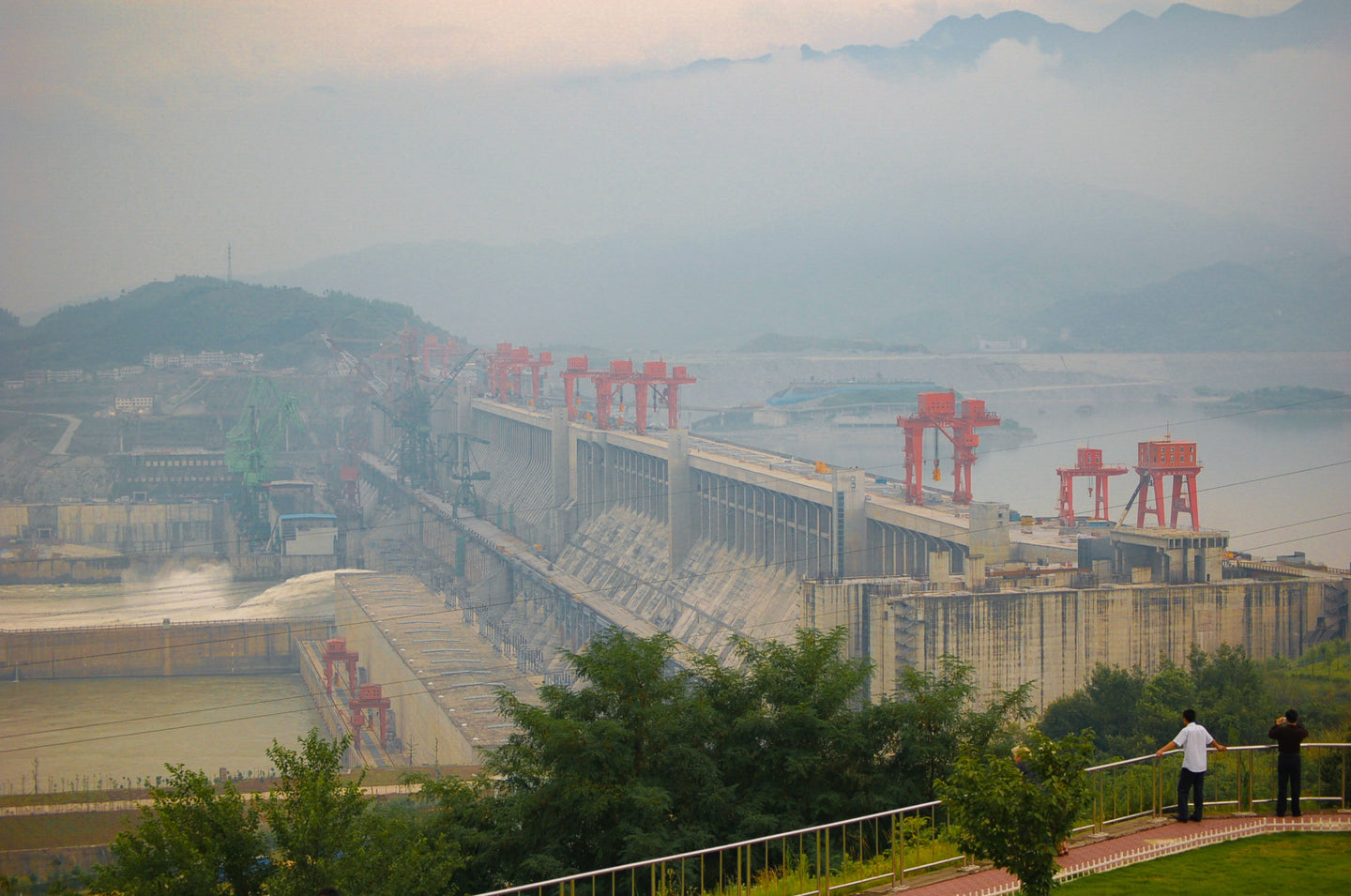 Yangtze River Three Gorges Dam 5 x 7 / Colored Tracy McCrackin Photography GiclŽe - Tracy McCrackin Photography