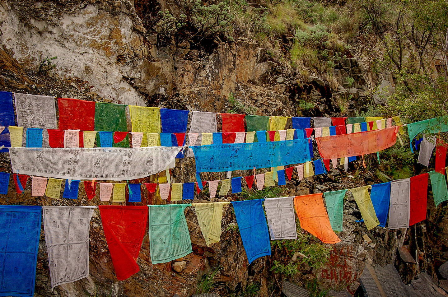 Tibetan Prayer Flags 5 x 7 / Colored Tracy McCrackin Photography GiclŽe - Tracy McCrackin Photography