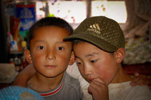 Load image into Gallery viewer, Tibetan Orphans Hugging 5 x 7 / Colored Tracy McCrackin Photography GiclŽe - Tracy McCrackin Photography