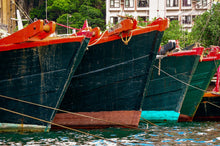Load image into Gallery viewer, Harbor Boats of Hong Kong 5 x 7 / Colored Tracy McCrackin Photography GiclŽe - Tracy McCrackin Photography